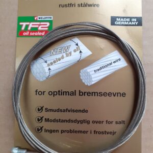 Niro-Glide Turbo rustfri Bremsewire RACE 1800mm 10 stk