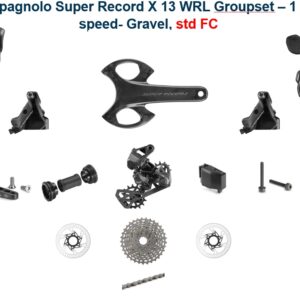 Campagnolo - Super Record - WRL - DB - 1 x 13 - Gravel - Std. kranksæt