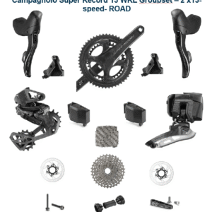 Campagnolo - Super Record - WRL - DB - 2 x 13 - Road - Std. kranksæt
