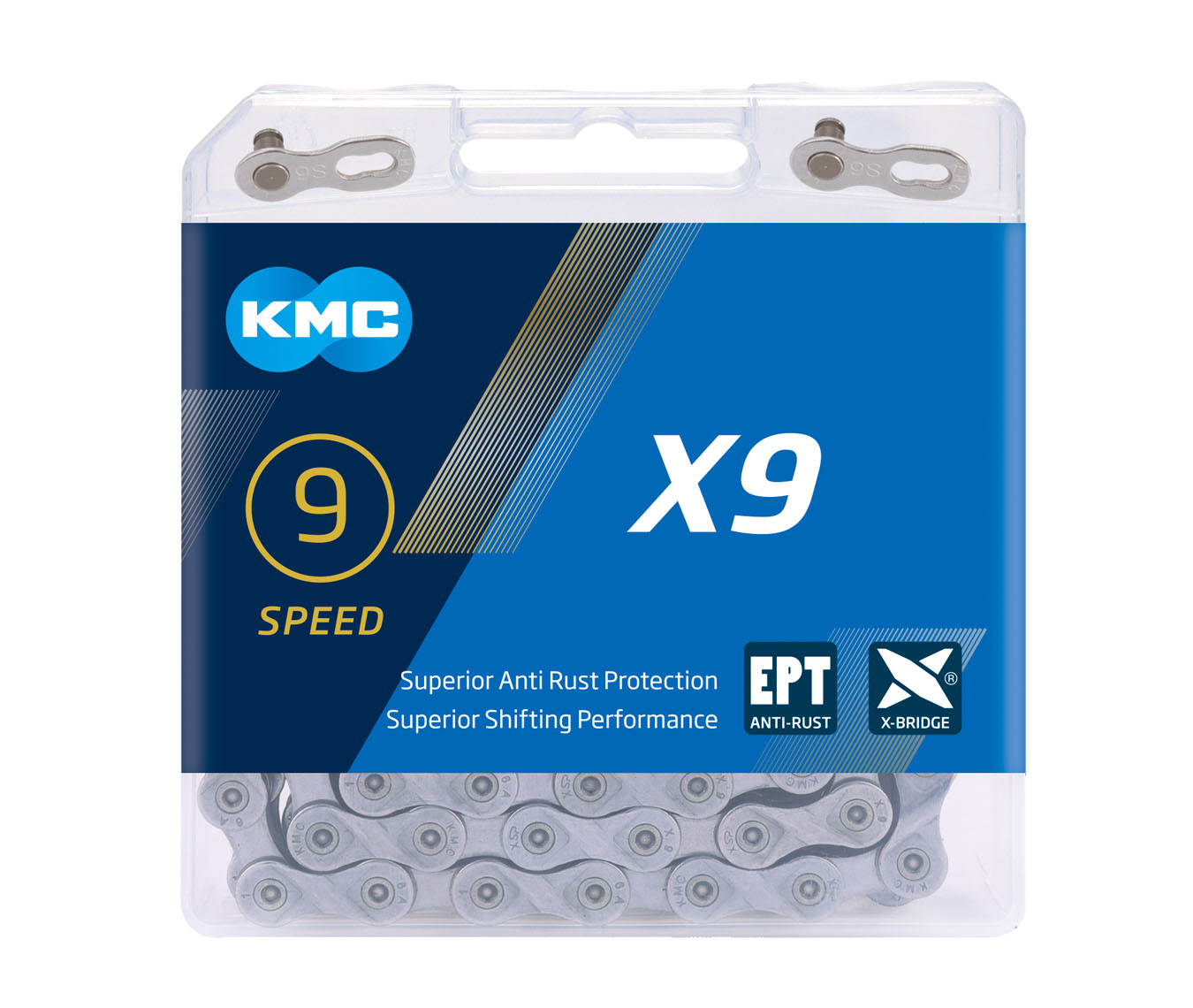 KMC - X9 EPT Kæde - 114 LED - Billede 2