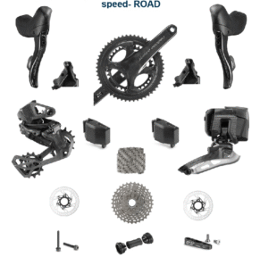 Campagnolo - Record - WRL - DB - 2 x 13 - Road - Std. kranksæt